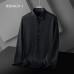 Mens Dress Shirts Long Sleeves Formal Business Anti Wrinkle Elastic Casual Shirt