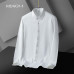 Mens Dress Shirts Long Sleeves Formal Business Anti Wrinkle Elastic Casual Shirt