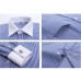 Men's Shirts French Cuff  Formal Striped Business Designer Italian Shirts