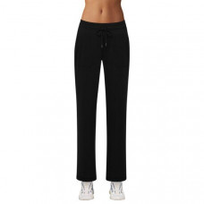 Women's Ultra-Soft Cozy Cold Fleece Lined Elastic Waistband Terry Knit Pants