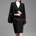 Fashion Women's Suit Slim-fit Jacket Suit Skirt Business Party Banquet Blazers