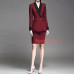 Fashion Women's Suit Slim-fit Jacket Suit Skirt Business Party Banquet Blazers