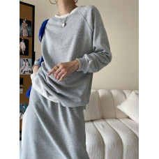 New Casual Loose Sweater Dress Suit Fashion Ladies Suit 2023 Spring and Autumn