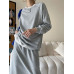 New Casual Loose Sweater Dress Suit Fashion Ladies Suit 2023 Spring and Autumn