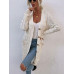 Women's cardigan sweater autumn and winter long coat knitted sweater