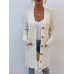 Women's cardigan sweater autumn and winter long coat knitted sweater