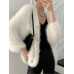 Autumn Sweater Coat Tops Women Knitted Long Sleeve Ladies Cardigans Coats