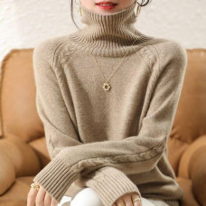 100% Pure Australian Wool Pullovers Women Jumpers Sweaters Winter Clothes