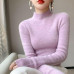 Soft Sweaters Women  Knit Jumpers Turtleneck Female Pullovers Clothes