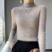 Soft Sweaters Women  Knit Jumpers Turtleneck Female Pullovers Clothes