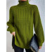 Sweater Women Autumn Winter Turtleneck Jumper Warm Sweaters